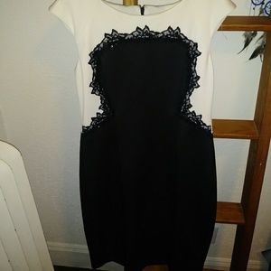 Sangria fitted dress